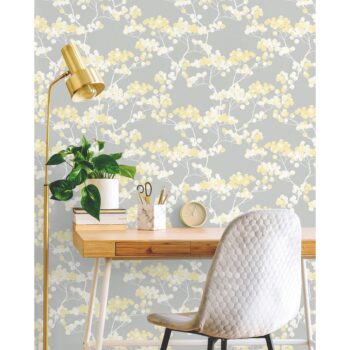 30.5 sq. ft. - NextWall Cyprus Blossom Peel and Stick Removable Wallpaper