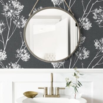 30.75 sq. ft. - NextWall One O'Clocks Botanical Peel and Stick Removable Wallpaper